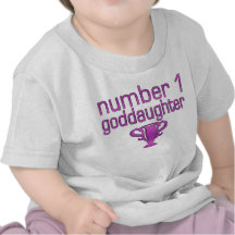 Number 1 Goddaughter Tee Shirts