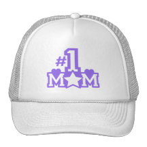 Number 1 Mum Mesh Hats