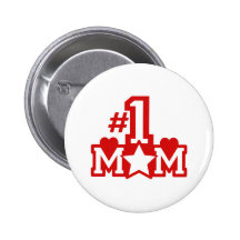 Number 1 Mum Pin