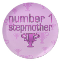 Number 1 Stepmother Dinner Plate
