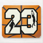 Number 23 Basketball Mouse Pad