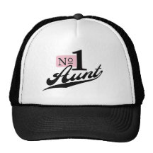 Number One Aunt Hats