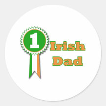 Number One Dad Sticker