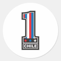 Number One In Chile Sticker
