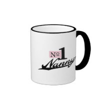 Number One Nanny Coffee Mugs