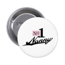 Number One Nanny Pins