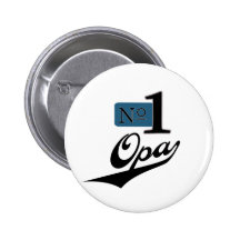 Number One Opa Pins
