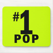 Number One Pop Products Mouse Mat