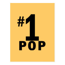 Number One Pop Products Post Cards