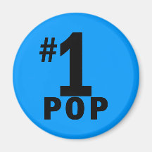 Number One Pop Products Refrigerator Magnet