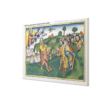 Numbers 1 1-20 Preparing for the journey from Moun canvas prints