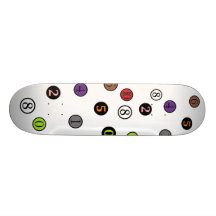 Numbers,Skateboard