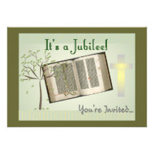 Nuns Jubilee Invitations