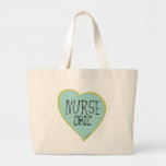 Nurse 2012 Heart Tote Bags