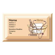 Nurse Collage Business Cards