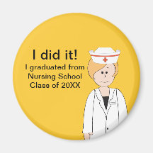 Nurse Graduation Magnet
