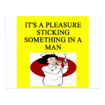 NURSE joke Post Card