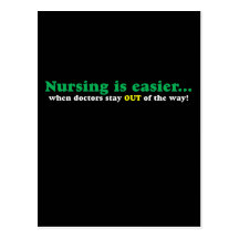 Nurse - Just stay out of my way Post Card