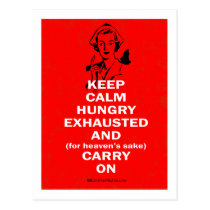 Nurse - Keep Calm and Carry On postcards