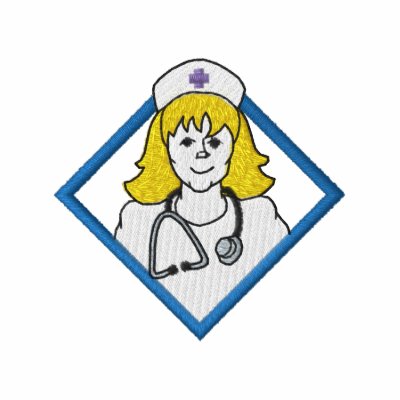 Nurse Logo Embroidered Polo Shirt