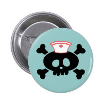 Nurse Lolly Pinback Buttons