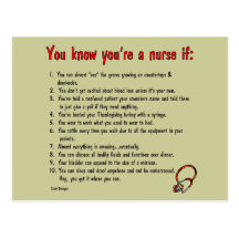 Nurse Postcard