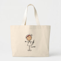Nurse Stick Figure Bag