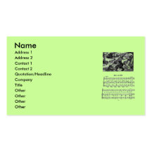 Nursery Rhyme Jack and Jill Business Card