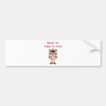 Nurses Are Angels On Earth Bumper Sticker