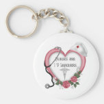 Nurses Are IV Leaguers Keychain