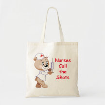 Nurses Call the Shots - Nurse Bear Bags