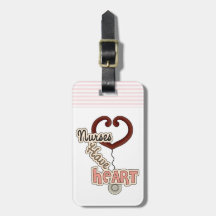 Nurses Have Heart Luggage Tag