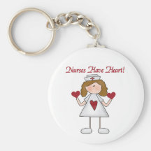 Nurses Have Heart T-shirts and Gifts Keychain