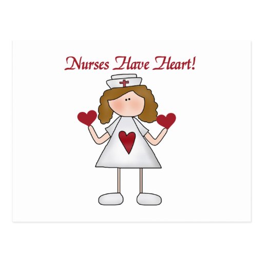 Nurses Have Heart T-shirts and Gifts Post Cards