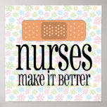 Nurses Make it Better, Bandage Print