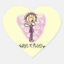 Nurses R Angels T-shirts and Gifts Sticker