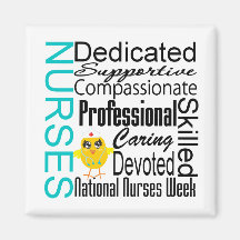 Nurses Recognition Collage - National Nurses Week Magnets
