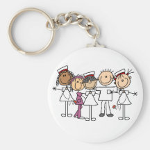 Nurses Week T-shirts and Gifts Key Chains
