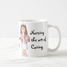 Nursing is the art of Caring Mug