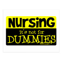 Nursing - Its NOT for Dummies! postcards