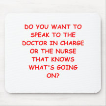 nursing joke mousemats
