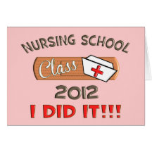 Nursing School 2012 Graduation Card