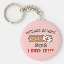 Nursing School 2012 Graduation Keychains