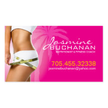 Nutritionist Business Card Template