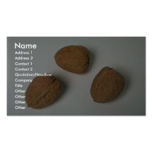 Nutritionous walnuts business card template