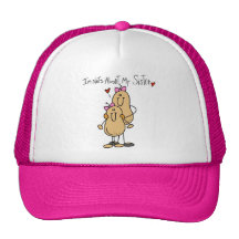 Nuts About My Sister T-shirts and Gifts Hats