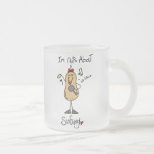 Nuts About Singing T-shirts and Gifts Mug