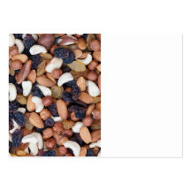 Nuts and raisins business cards