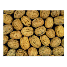 Nutty background postcards
