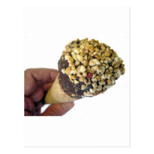 Nutty Ice Cream Cone Post Card